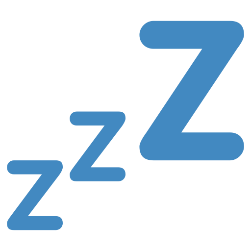 Zzz pro Twitter (X) Twemoji 15.0.3