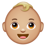 Bébé: Peau Moyennement Claire pour WhatsApp 2.25.1.75