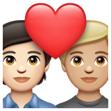 Casal Apaixonado: Pessoa, Pessoa, Pele Clara, Pele Morena Clara para WhatsApp 2.25.1.75