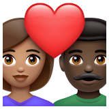 Coppia Con Cuore: Donna, Uomo, Carnagione Olivastra, Carnagione Scura per WhatsApp 2.25.1.75