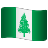 Drapeau: Île Norfolk pour WhatsApp 2.25.1.75