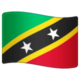 Bandera: St. Kitts i Nevis per WhatsApp 2.25.1.75