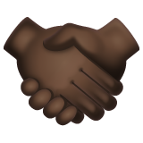 Χειραψία: σκούρος τόνος δέρματος για WhatsApp 2.25.1.75