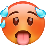 Visage Rouge Et Chaud pour WhatsApp 2.25.1.75