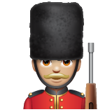 Mužská stráž: Středně světlý tón pleti pro WhatsApp 2.25.1.75