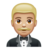 Mies smokissa: keskivaalea ihonväri varten WhatsApp 2.25.1.75