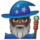 Muž Mág: Tmavý odstín pleti pro WhatsApp 2.25.1.75