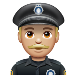Policier: Peau Moyennement Claire pour WhatsApp 2.25.1.75