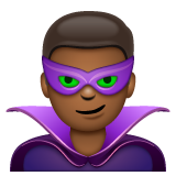 Člověk superpadouch: Středně tmavý odstín pleti pro WhatsApp 2.25.1.75