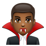 Člověk upír: Středně tmavý odstín pleti pro WhatsApp 2.25.1.75