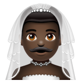 Mann med slør: hudtype 6 for WhatsApp 2.25.1.75