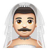 Man met sluier: lichte huidskleur voor WhatsApp 2.25.1.75