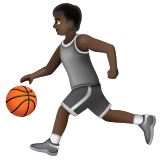 Personne Avec Ballon: Peau Foncée pour WhatsApp 2.25.1.75