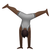 Osoba robiąca gwiazdę: karnacja ciemna dla WhatsApp 2.25.1.75