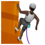 Orang mendaki: ton kulit gelap untuk WhatsApp 2.25.1.75