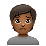 Zamračená osoba: Středně tmavý odstín pleti pro WhatsApp 2.25.1.75