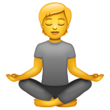 Orang dalam posisi teratai untuk WhatsApp 2.25.1.75