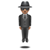 Persoana în costum care levitează: ten mediu pentru WhatsApp 2.25.1.75