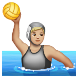 Persona que juga a waterpolo: pell mitjana-clara per WhatsApp 2.25.1.75