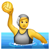 Osoba hrající vodní pólo pro WhatsApp 2.25.1.75