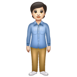 Personne Debout: Peau Claire pour WhatsApp 2.25.1.75