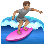 Σέρφερ: μεσαίος τόνος δέρματος για WhatsApp 2.25.1.75