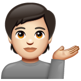 Elini yana yatırma: açık cilt tonu için WhatsApp 2.25.1.75