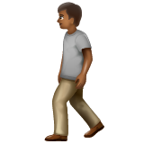 Voetganger: donkergetinte huidskleur voor WhatsApp 2.25.1.75