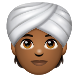 पगड़ी वाला आदमी: हल्की साँवली त्वचा WhatsApp 2.25.1.75 के लिए