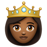 Prenses: orta koyu cilt tonu için WhatsApp 2.25.1.75