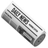 Rolled-Up Newspaper for WhatsApp 2.25.1.75