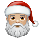 Papai Noel: Pele Morena Clara para WhatsApp 2.25.1.75
