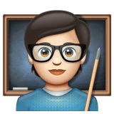 Öğretmen: açık cilt tonu için WhatsApp 2.25.1.75