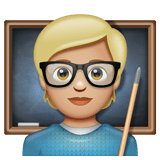 Opettaja: Keski-vaalea ihonväri varten WhatsApp 2.25.1.75