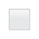 Bílý střední čtverec pro WhatsApp 2.25.1.75