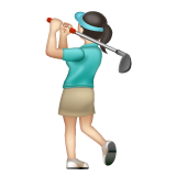 Ženy hrající golf: Světlý odstín pleti pro WhatsApp 2.25.1.75