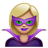 Ketua penjahat wanita: ton kulit sederhana cerah untuk WhatsApp 2.25.1.75