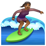 Surfování pro ženy: Středně tmavý odstín pleti pro WhatsApp 2.25.1.75