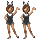 Ženy se zajíčíma ušima na párty, typ 4 pro WhatsApp 2.25.1.75